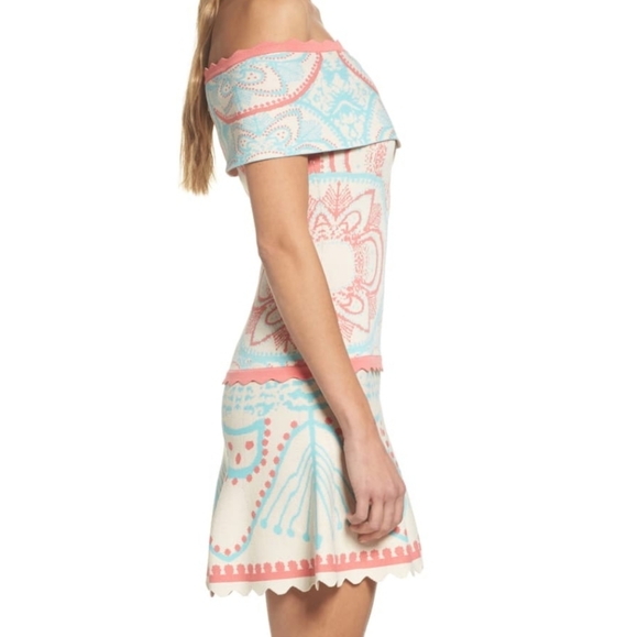 Foxiedox Winnie Off the Shoulder Dress - Picture 3 of 8